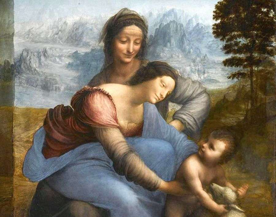 Leonardo da Vinci: "The Virgin and Child with Saint Anne"