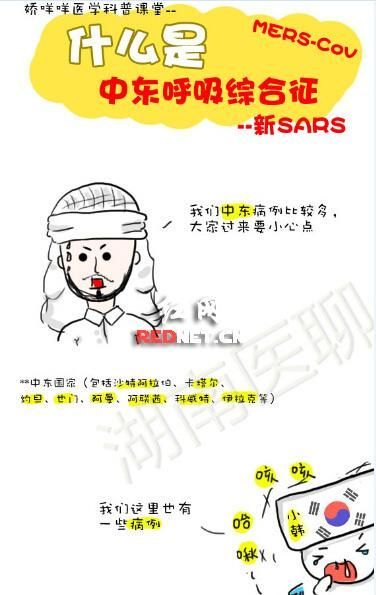 手绘漫画：1分钟看懂MERS（组图）