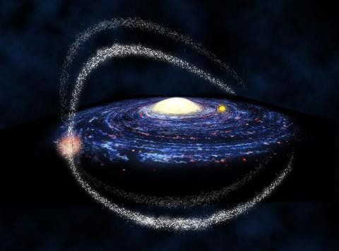 银河系内部可能存在另一个星系(组图)