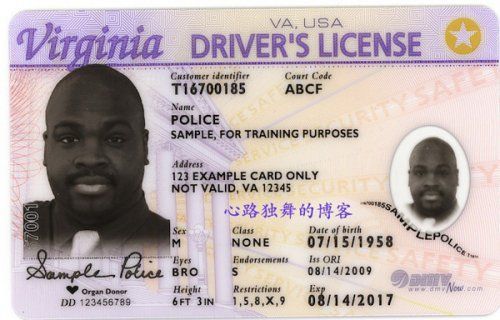 中国人的103个证VS 美国人的3个证(组图)