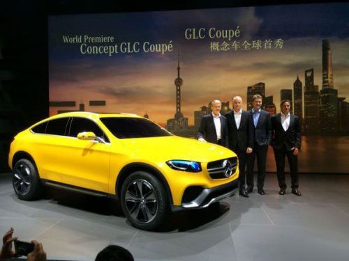 M-BENZ GLC Coupe Concept准量产式样登场(组图)