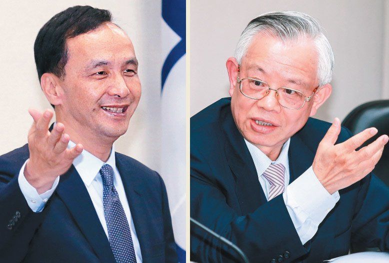 朱立倫勸進王牌彭淮南參選台灣總統