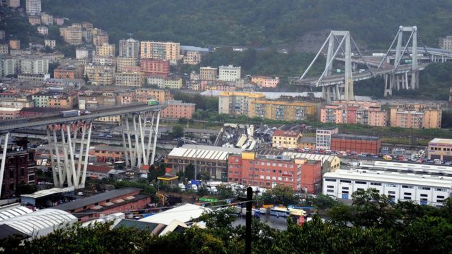 快訊：意大利大橋倒塌 至少11死
