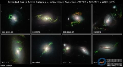 宇宙惊现绿色“幽灵”（图）