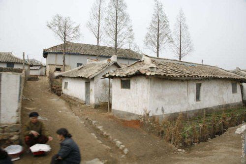 朝鲜农村面貌(图)