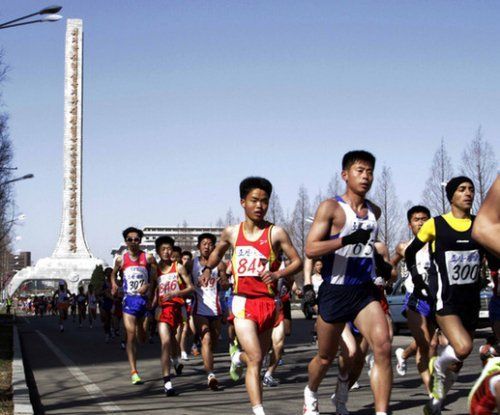 朝鲜禁外国人参加平壤马拉松(图)