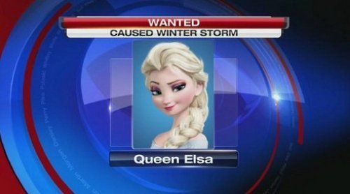 美国警方“通缉”冰雪女王(组图)