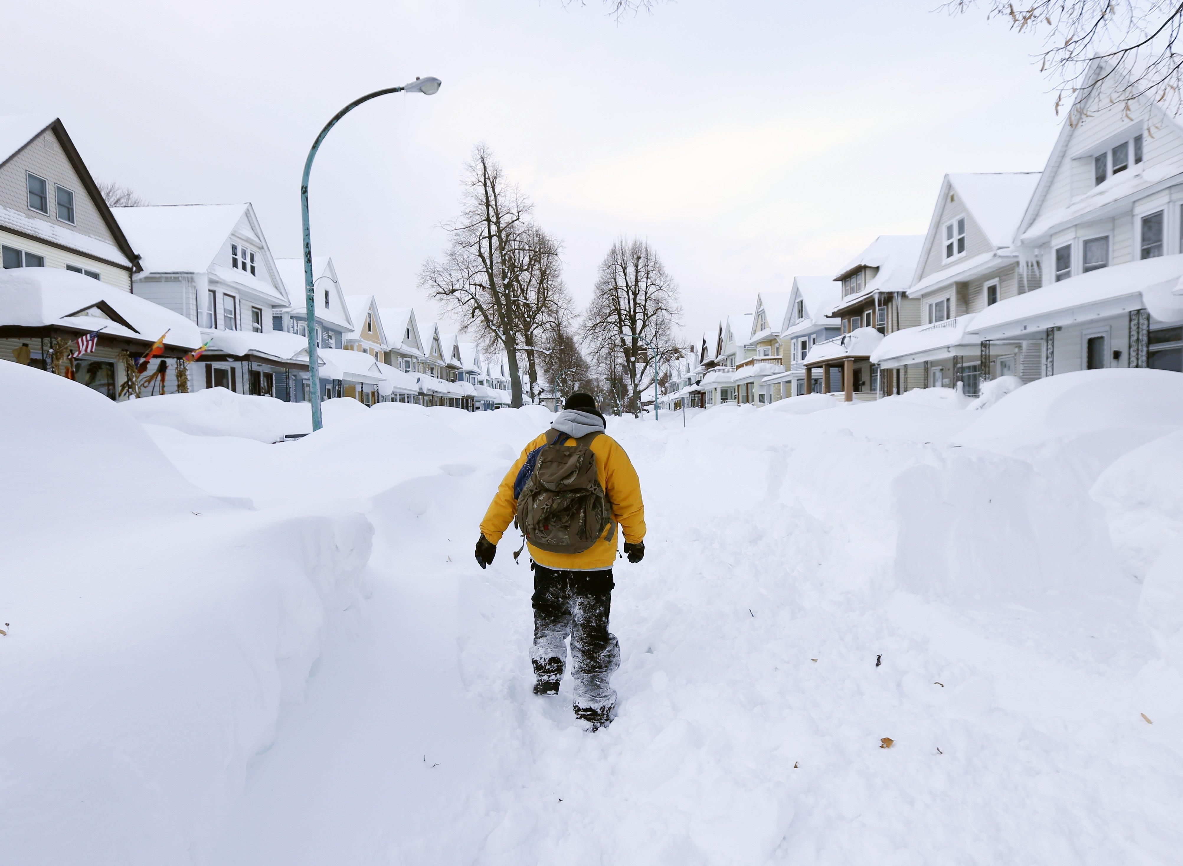 2015年新春 美國東北部突遇暴風雪（組圖）