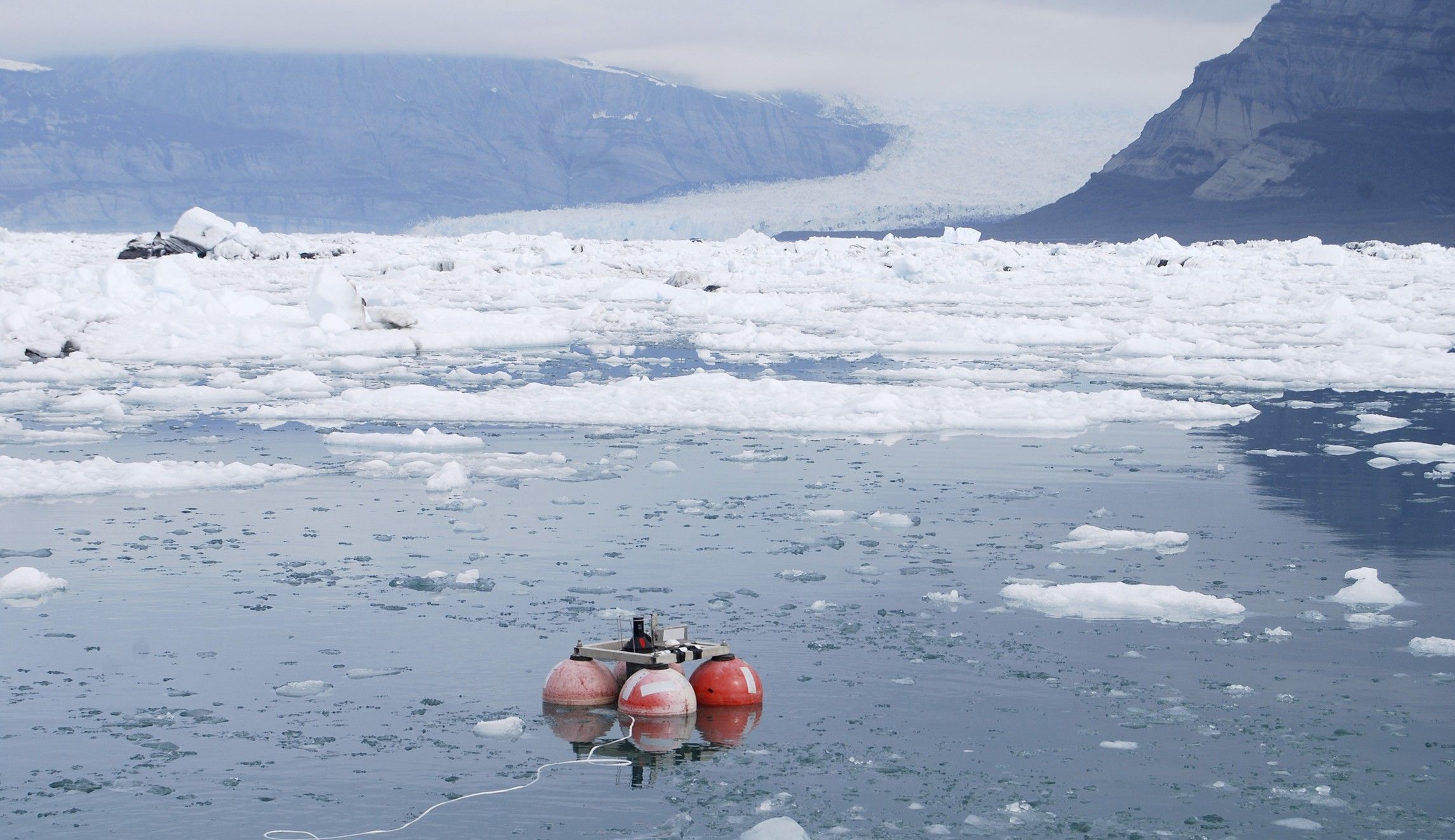 暖化導致阿拉斯加海冰流失