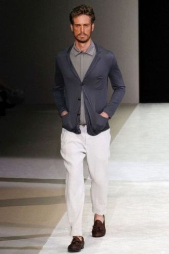 Giorgio Armani 2015春夏男装(组图)