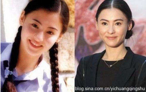 張柏芝18歲清純嬌嫩照曝光 驚為天人