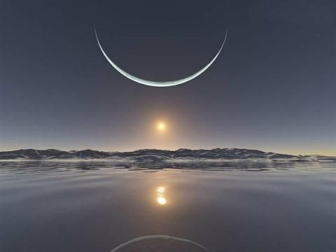 太阳与月亮交叠的“朔旦冬至”（图）