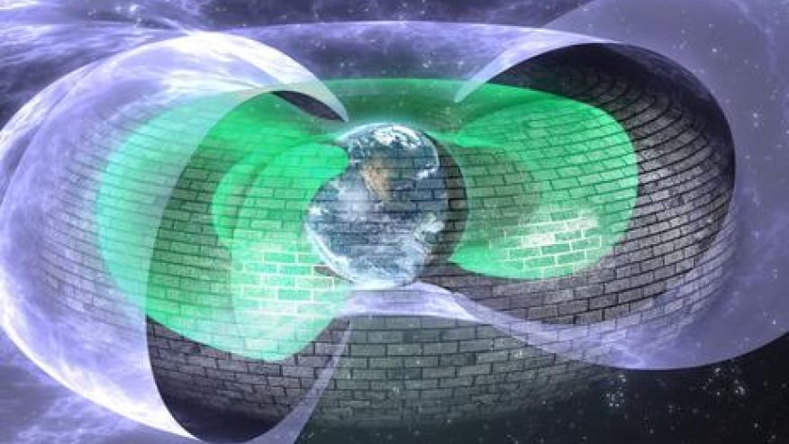 地球在外太空有一個隱形防護盾?