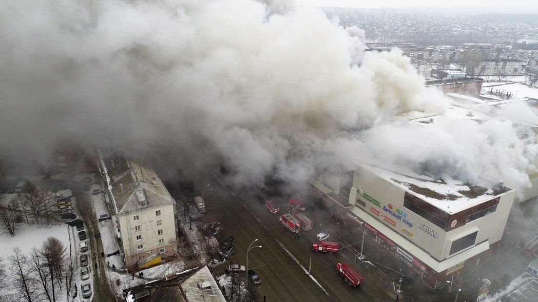 俄羅斯購物中心大火  死亡人數增至64人