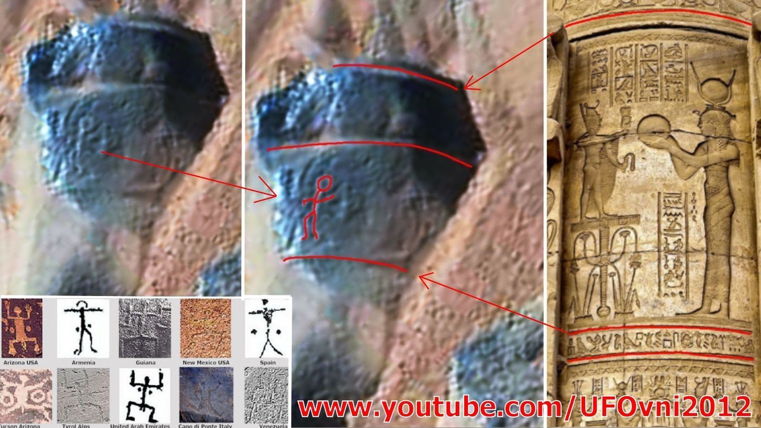 火星上的岩石中发现人类的古代岩画(视频)