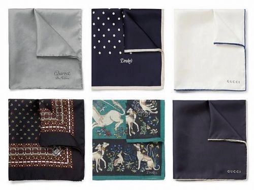 口袋巾 西服之点睛 (组图)