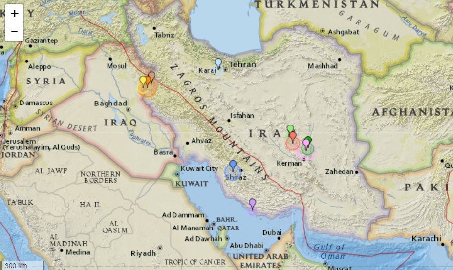 伊朗西部發生5.1強震  尚未傳出災情