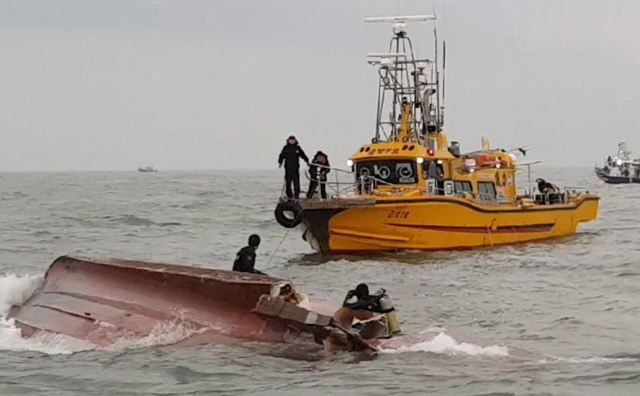 南韓船隻仁川外海相撞　13死7傷