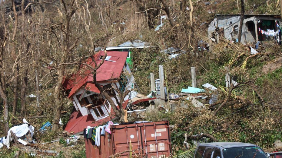 聯合國呼籲捐贈颶風受虐的多米尼克3,100萬美元