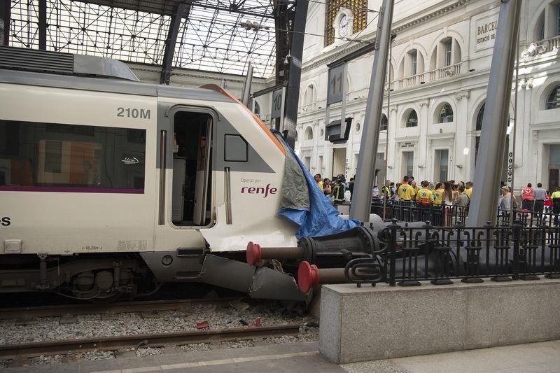 巴塞隆納火車撞月台   48人傷