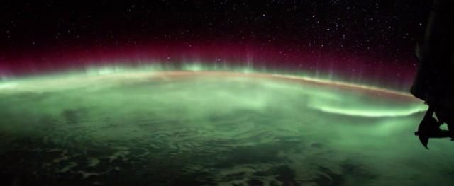 NASA捕捉到南極極光影像令人驚艷