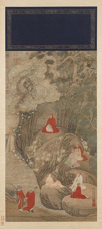 明代萬曆朝居士畫家吳彬