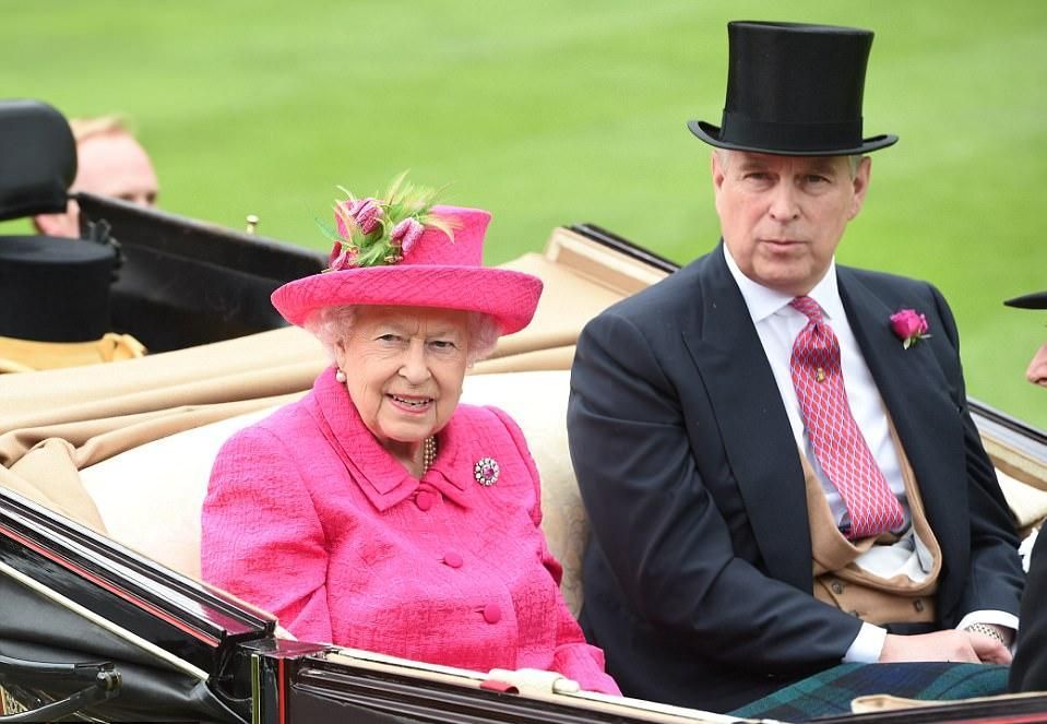 英國女王在皇家阿斯科特舉行金杯賽
