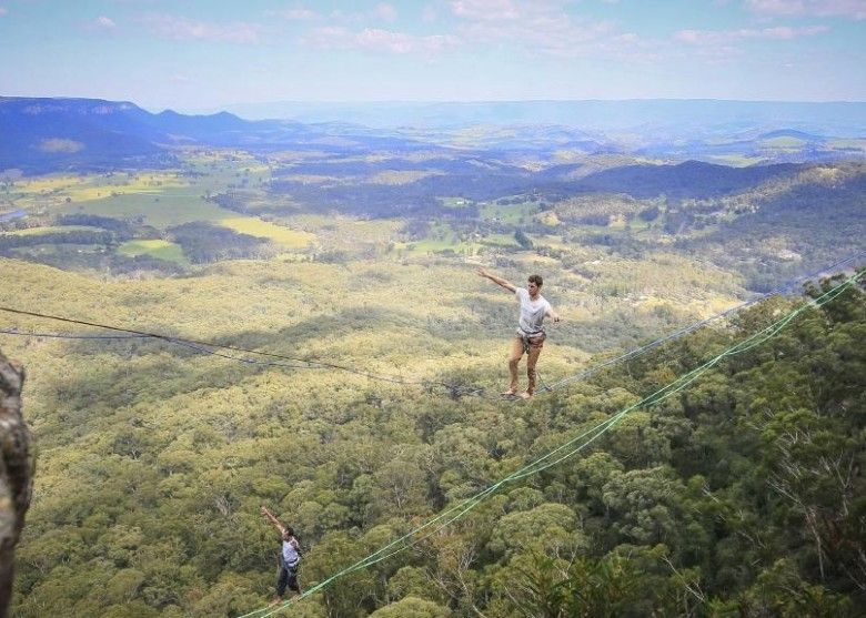 澳洲藍山高空走纜索活動遭當局禁止