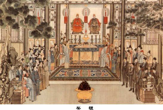 祭祖的传统(图)