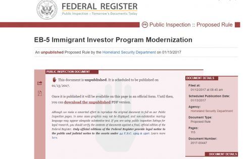 EB-5投资移民金额要涨到180万美金？(图)