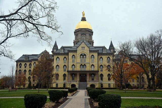 捐款最多的美國大學之一：聖母大學