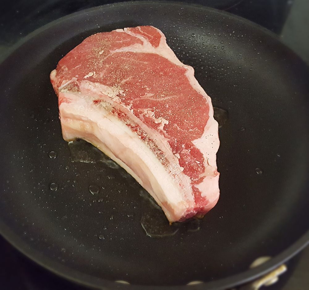 懶人做飯之Ribeye 牛排晚餐