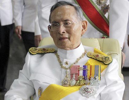 泰王蒲美蓬駕崩   享壽88歲