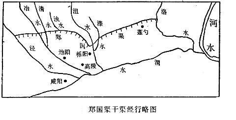 【古代水利工程】战国：秦国的郑国渠（图）