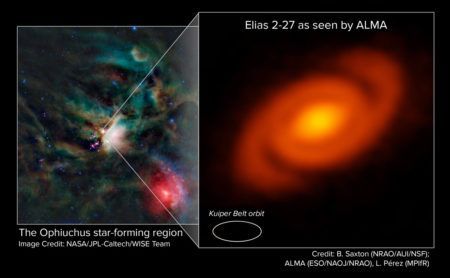 天文學家首次發現 新生恆星外形像星系
