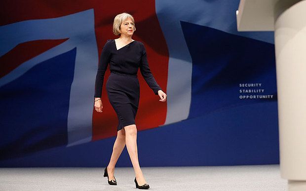 梅伊(Theresa May)贏得英國首相的第一輪選舉