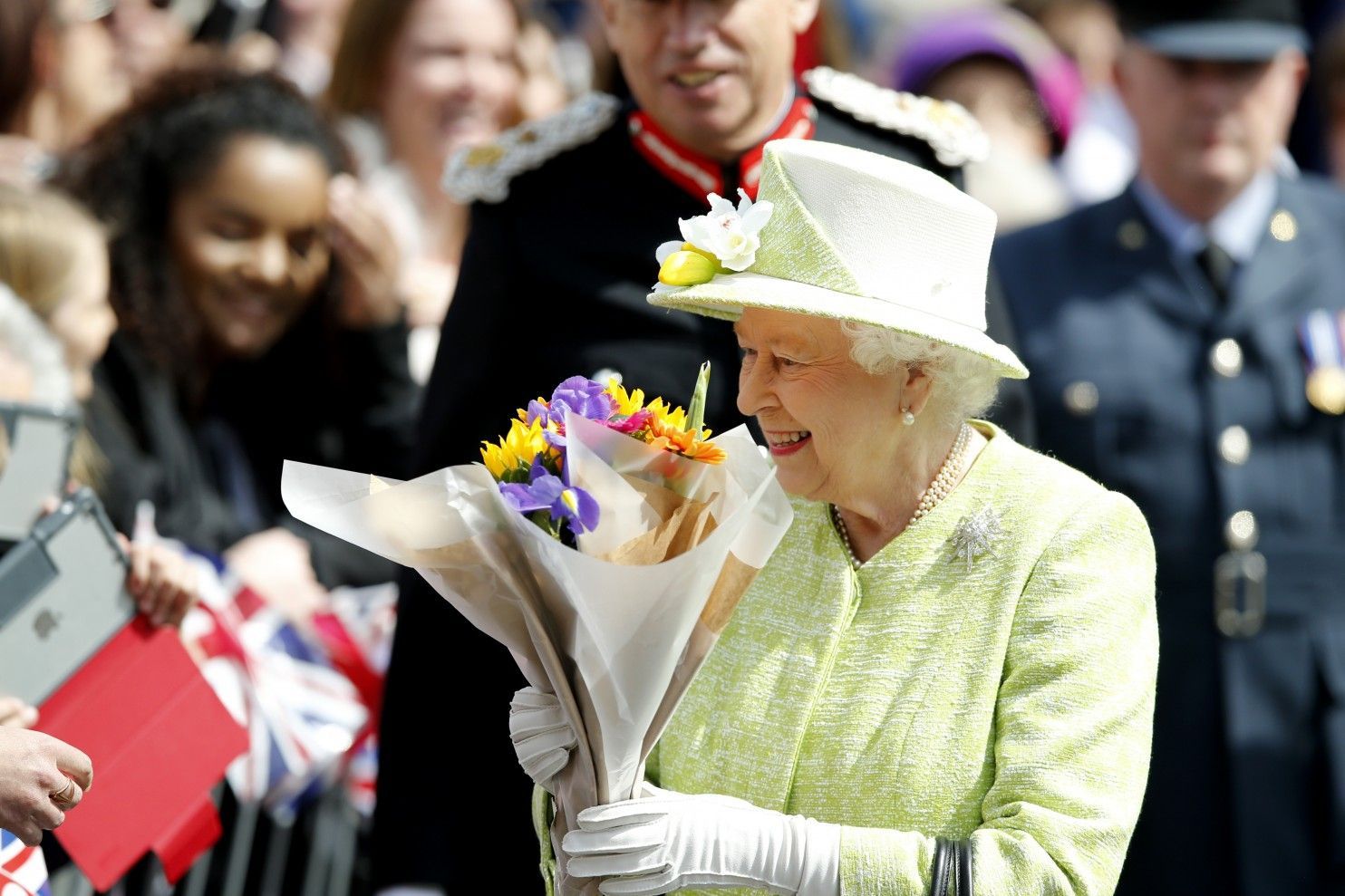 英國慶祝女皇90大壽