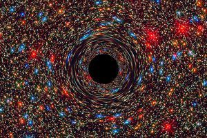 美國太空總署發現一個超大黑洞