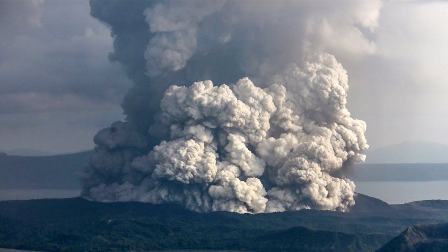 菲律賓火山爆發 馬尼拉機場關閉