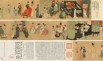 韓熙載夜宴圖賞析(組圖)