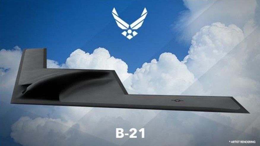 美國空軍公布B-21轟炸機草圖