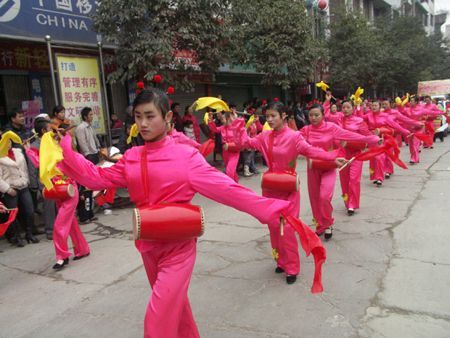 中国传统文化――元宵节德江土家舞龙文化（组图）