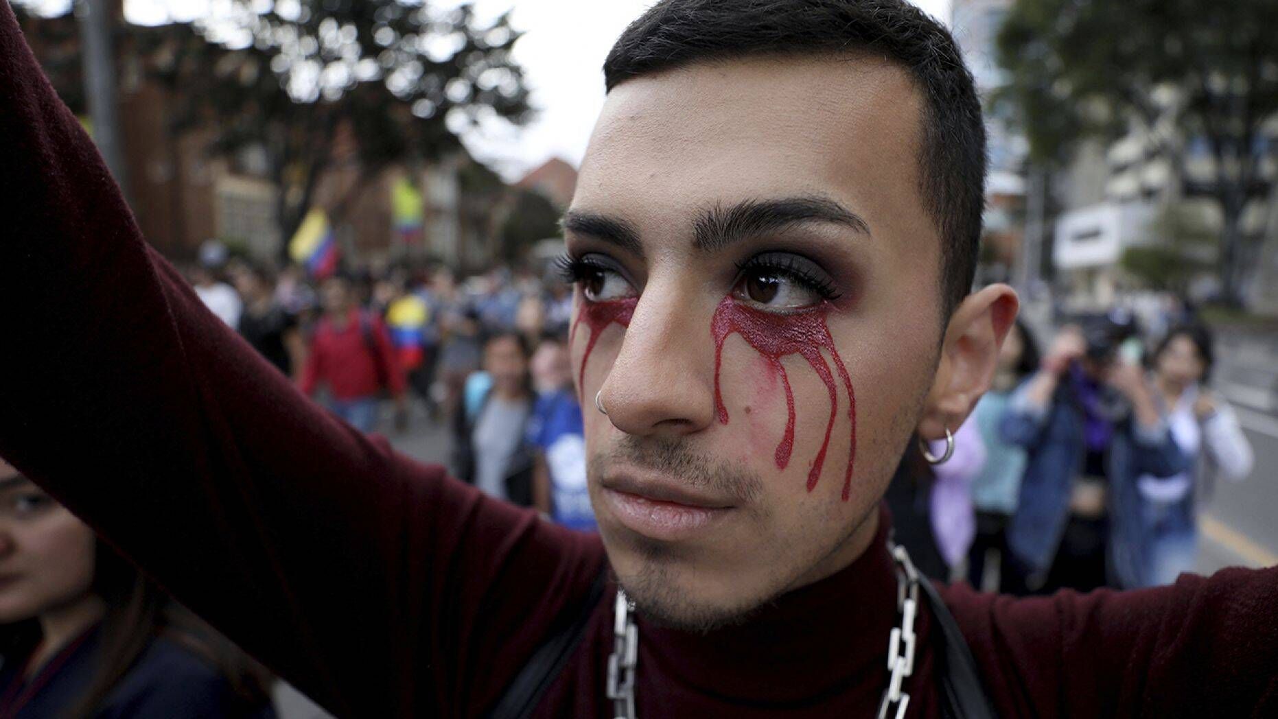 暴力鎮壓加劇下，哥倫比亞大規模反政府抗議活動仍持續進行