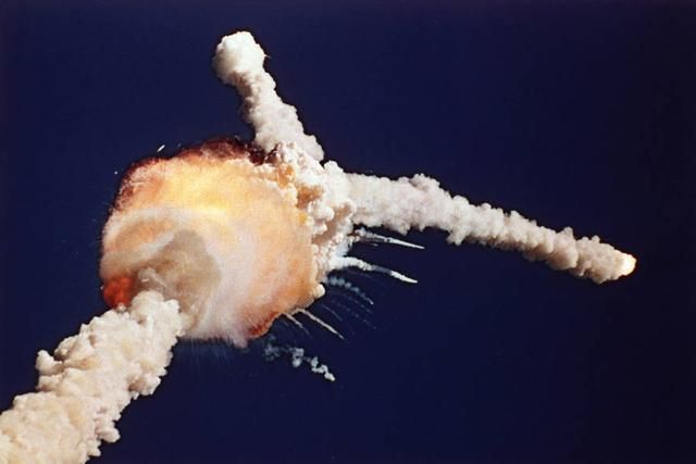 太空史上最惨 挑战者号航天飞机升空73秒爆炸
