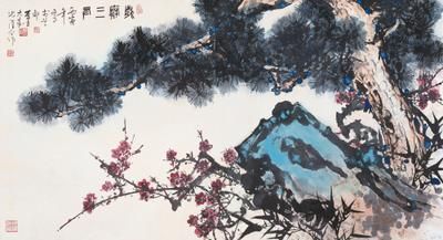松、竹、梅為「歲寒三友」