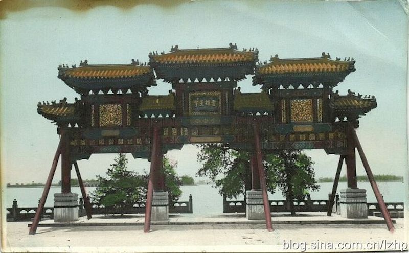 1910年的北京颐和园