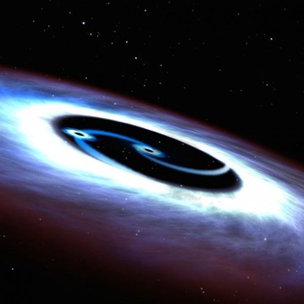 NASA發現雙黑洞類星體