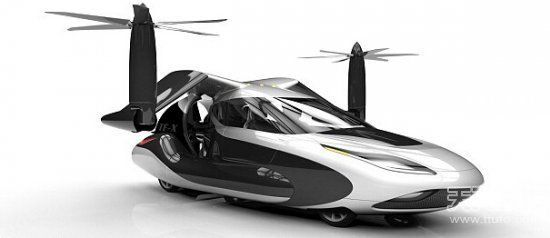 飞行车配螺旋桨 可垂直起飞降落