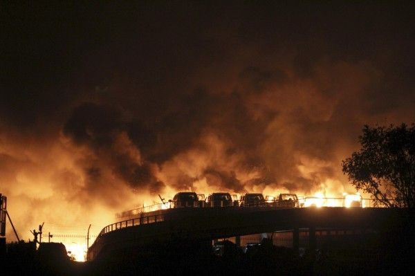 天津濱海區大爆炸 現場宛如人間煉獄