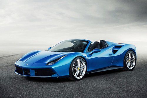 寶藍色帥氣款 法拉利488 Spider(組圖)